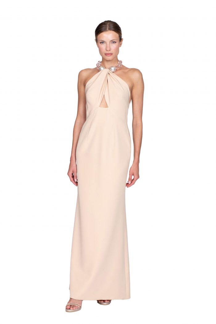 selene maxi dress front