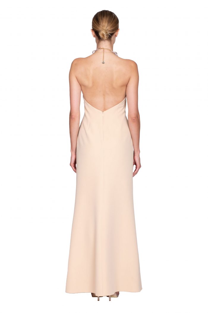 selene maxi dress back