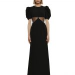 DRESS WITH PUFFED SLEEVES FABIENNE